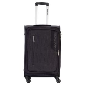 American Tourister 69 cms Medium Check-in Polyester Soft Sided 4 Wheels 360 Degree Rotation Luggage/Suitcase/Trolley Bag