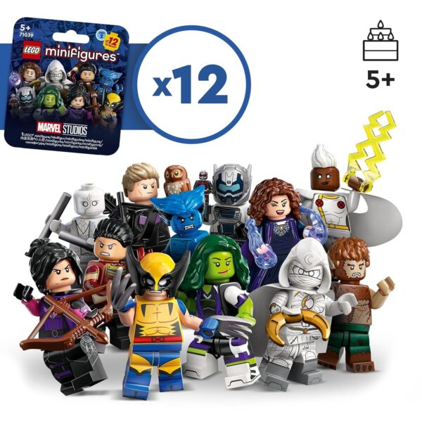 minifigures marvel series building toy