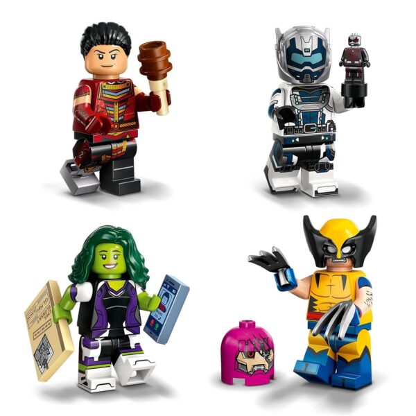 minifigures marvel series building toy