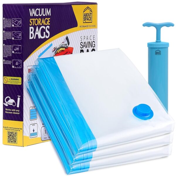 Vacuum Bags for Clothes with Pump