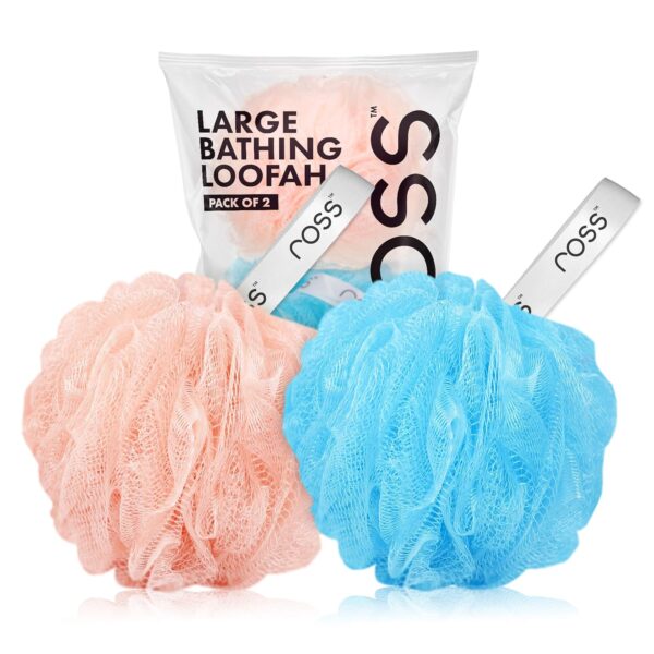 loofah sponge scrubber