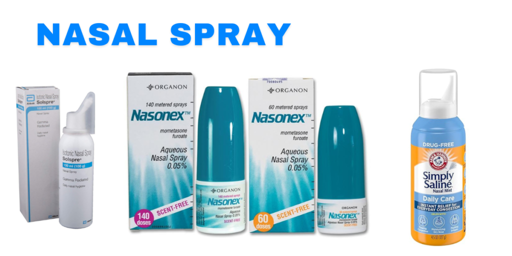 Nasal Spray for Sinusitis